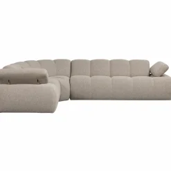 Woood Mojo Hoekbank Links Boucle Beige Melange