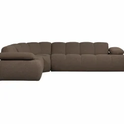 Woood Mojo Hoekbank Links Boucle Bruin Melange