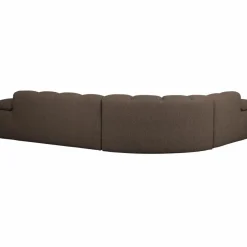 Woood Mojo Hoekbank Links Boucle Bruin Melange