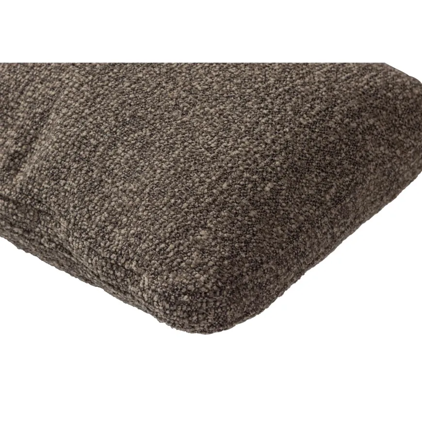 Woood Mojo kussen boucle bruin melange