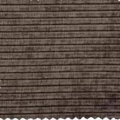 Woood Mojo poef 45x84x64cm geweven ribstof bruin