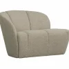 Woood Mojo 2-zits bankje links bouclé beige melange