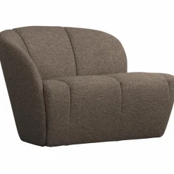 Woood Mojo 2-Zits Bankje Links Boucle Bruin Melange