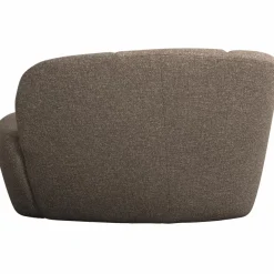Woood Mojo 2-Zits Bankje Links Boucle Bruin Melange