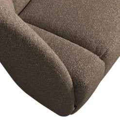 Woood Mojo 2-Zits Bankje Links Boucle Bruin Melange