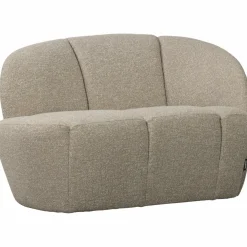 Woood Mojo 2-Zits Bankje Rechts Boucle Beige Melange