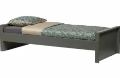 Woood Morris Bed Grenen Leem 90x200cm Excl Lattenbodem [fsc]