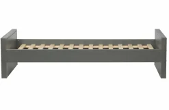 Woood Morris Bed Grenen Leem 90x200cm Excl Lattenbodem [fsc]