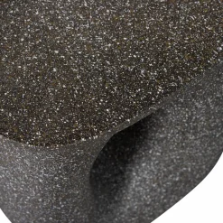 Woood Moson bijzettafel met spikkels zwart