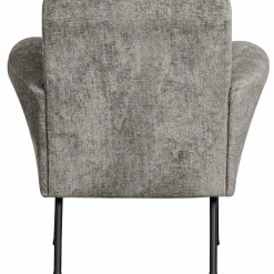 Woood Muse fauteuil grof geweven stof taupe
