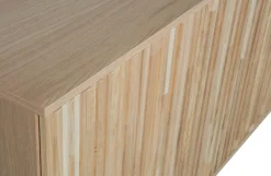 Woood New Gravure Dressoir 200 Cm Eiken Blanke Lak [fsc]