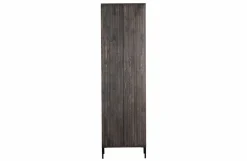 Woood New Gravure Hoge Kast Met Lade Essen Espresso [fsc]