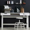 Woood Nikki Bureau Grenen Wit [fsc]