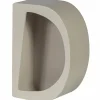 Woood Noam wanddeco halfrond hout dust 15x35x24cm