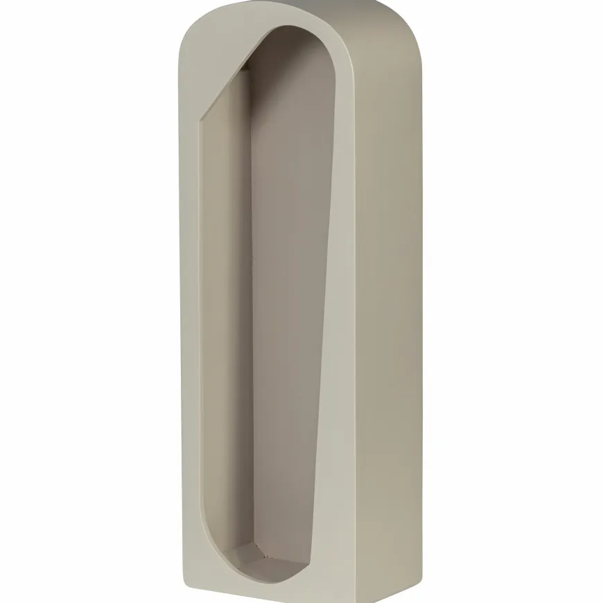 Woood Noam wanddeco langwerpig hout dust 15x70x24cm