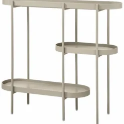 Woood Noan Sidetable Hout/metaal Antique Beige