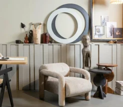 Woood Nori bijzettafel mangohout warmbruin