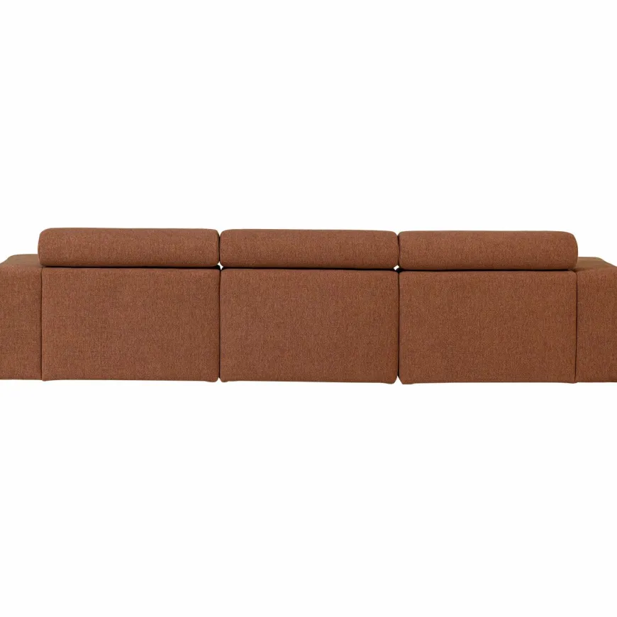 Woood Novi chaise longue bank links boucle terra