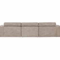 Woood Novi chaise longue bank links naturel melange