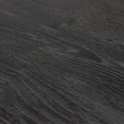 Woood Oona eettafel rond met 3-poot mdf donkerbruin ø140cm