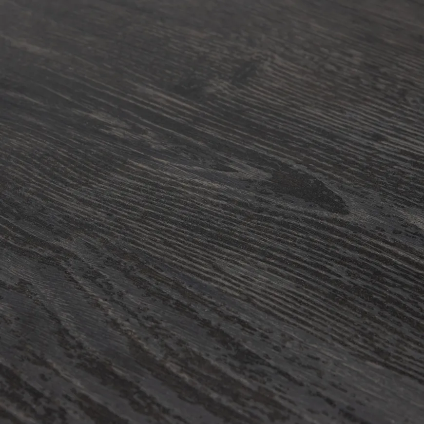 Woood Oona eettafel rond met 3-poot mdf donkerbruin ø140cm