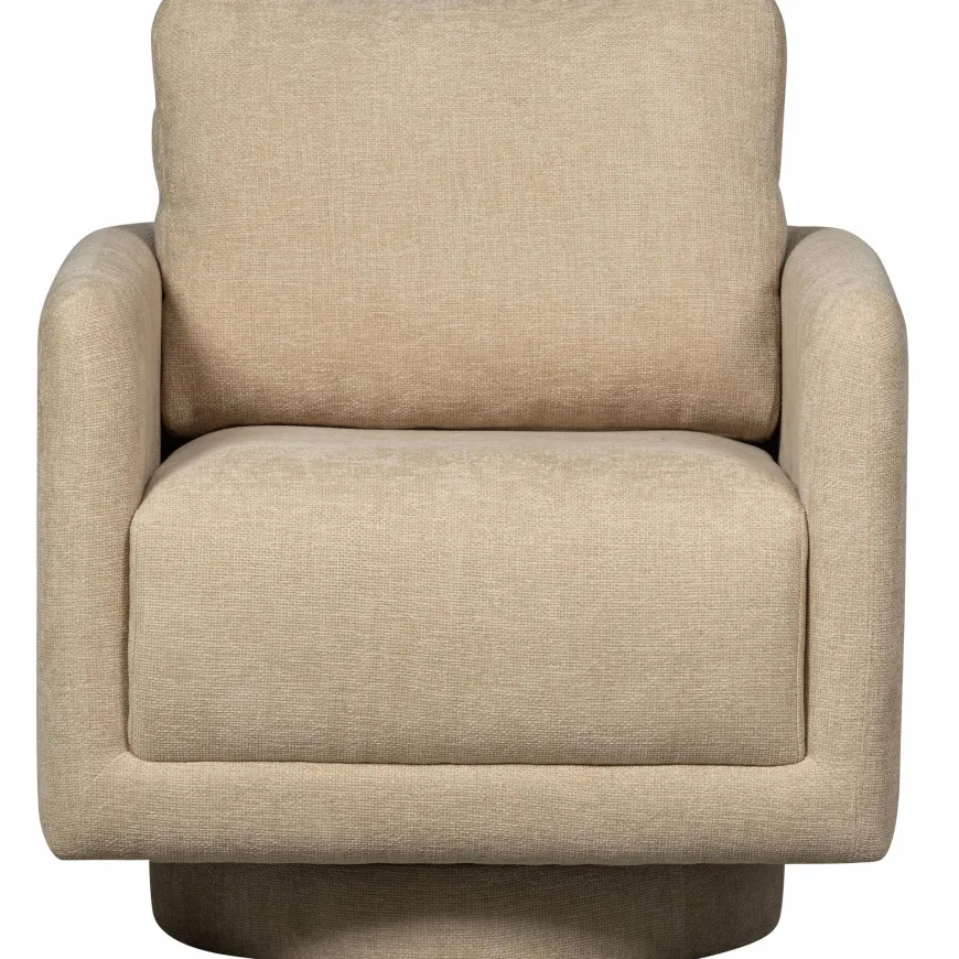 Woood Oscar draaifauteuil naturel