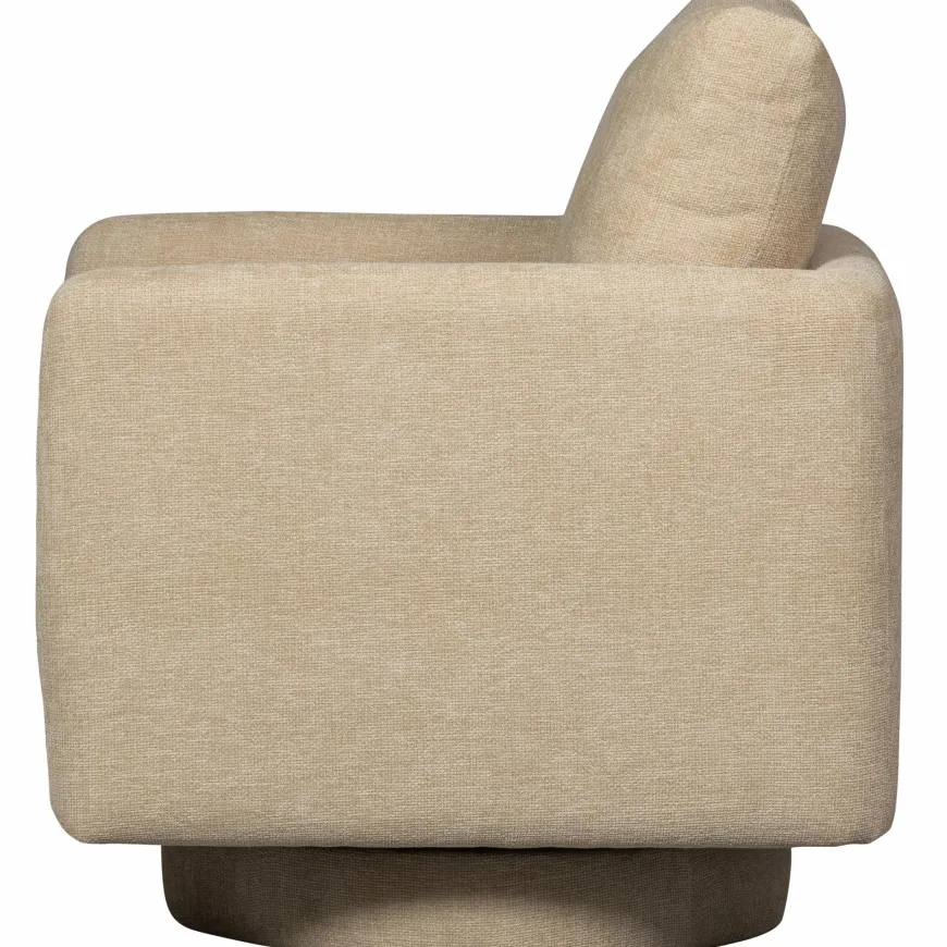 Woood Oscar draaifauteuil naturel