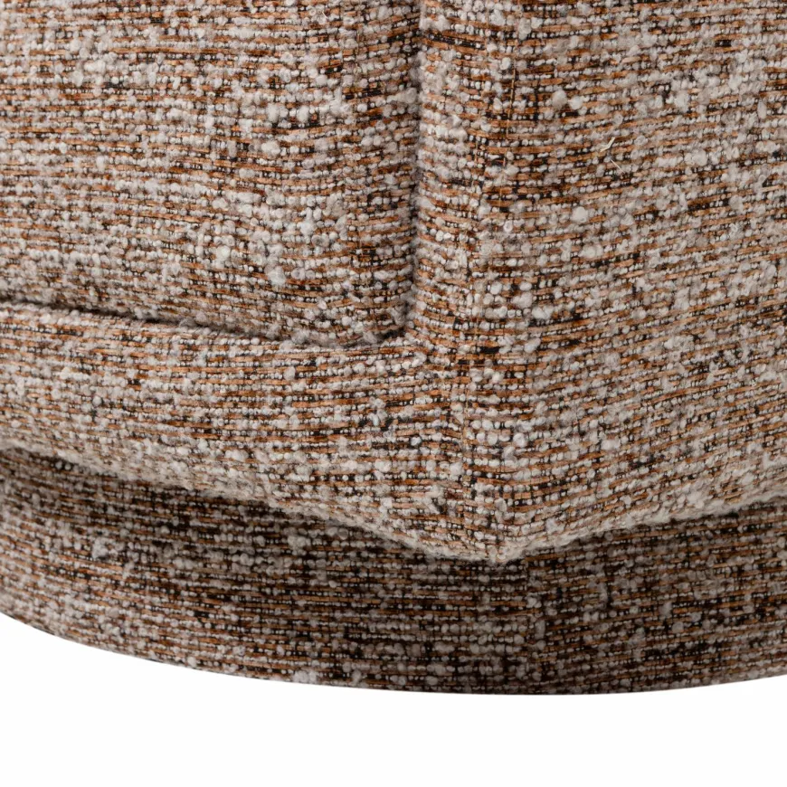 Woood Oska Draaifauteuil Bruin Melange