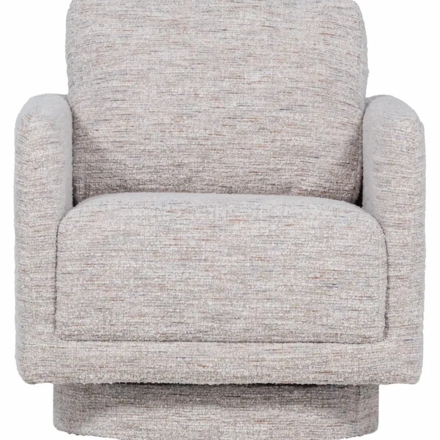 Woood Oska Draaifauteuil Naturel Melange