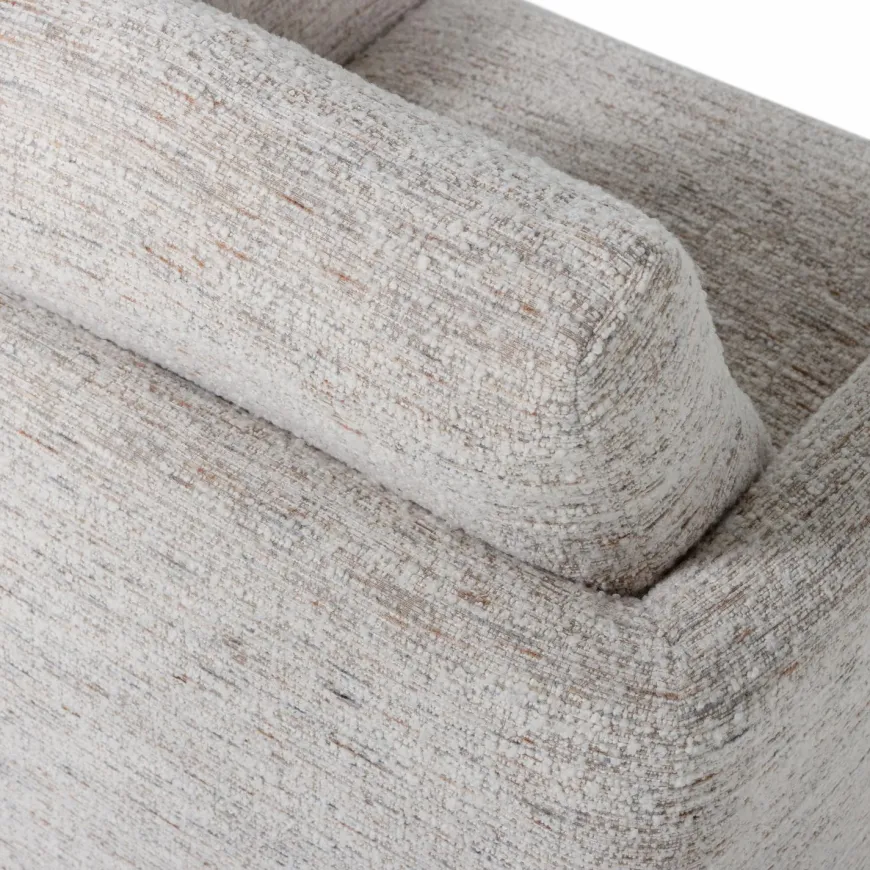 Woood Oska Draaifauteuil Naturel Melange