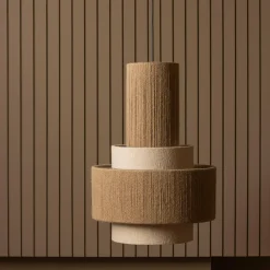 Woood Pelle hanglamp touw naturel