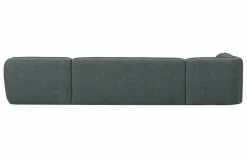 Woood Polly Bank U-vorm Links Blauw/groen