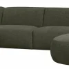 Woood Polly Bank U-vorm Rechts Warm Groen