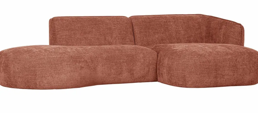 Woood Polly Chaise Longue Rechts Roze