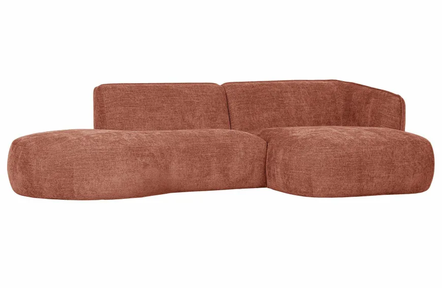Woood Polly Chaise Longue Rechts Roze