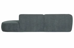 Woood Polly Chaise Longue Links Blauw/groen
