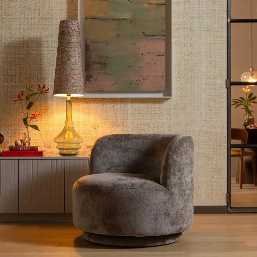 Woood Popular fauteuil taupe