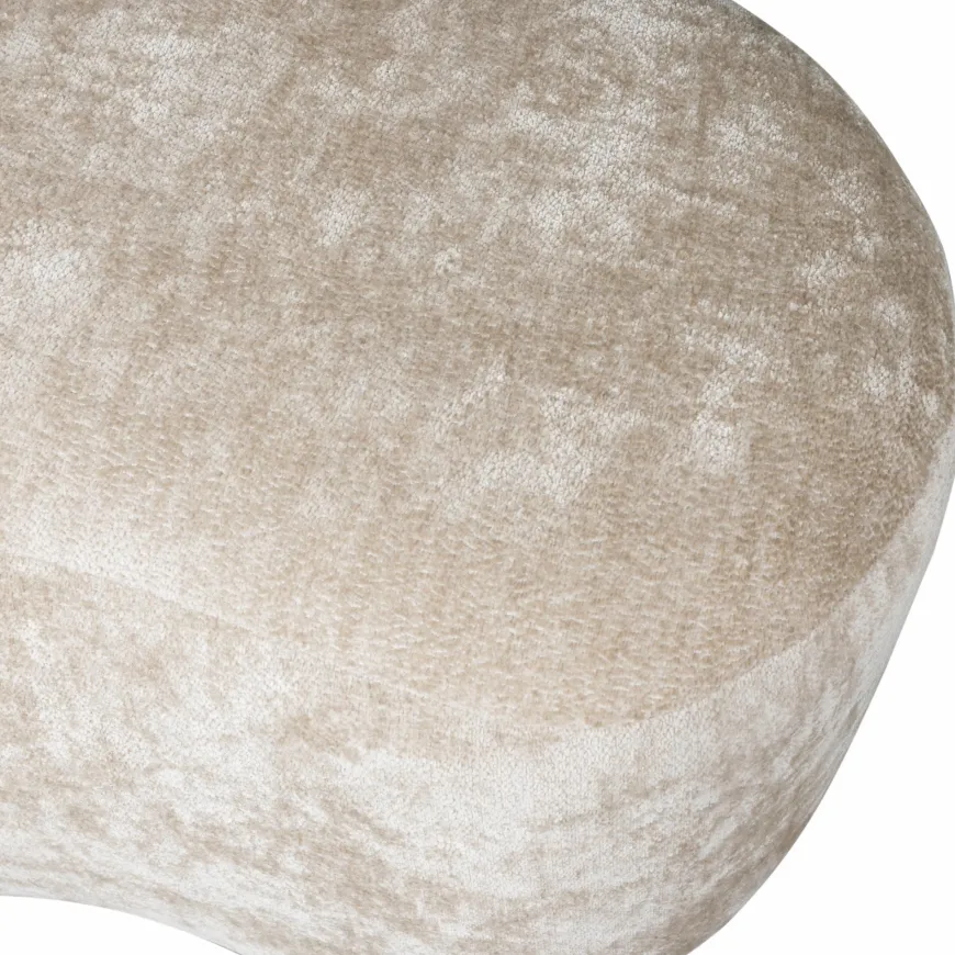 Woood Popular organische poef naturel