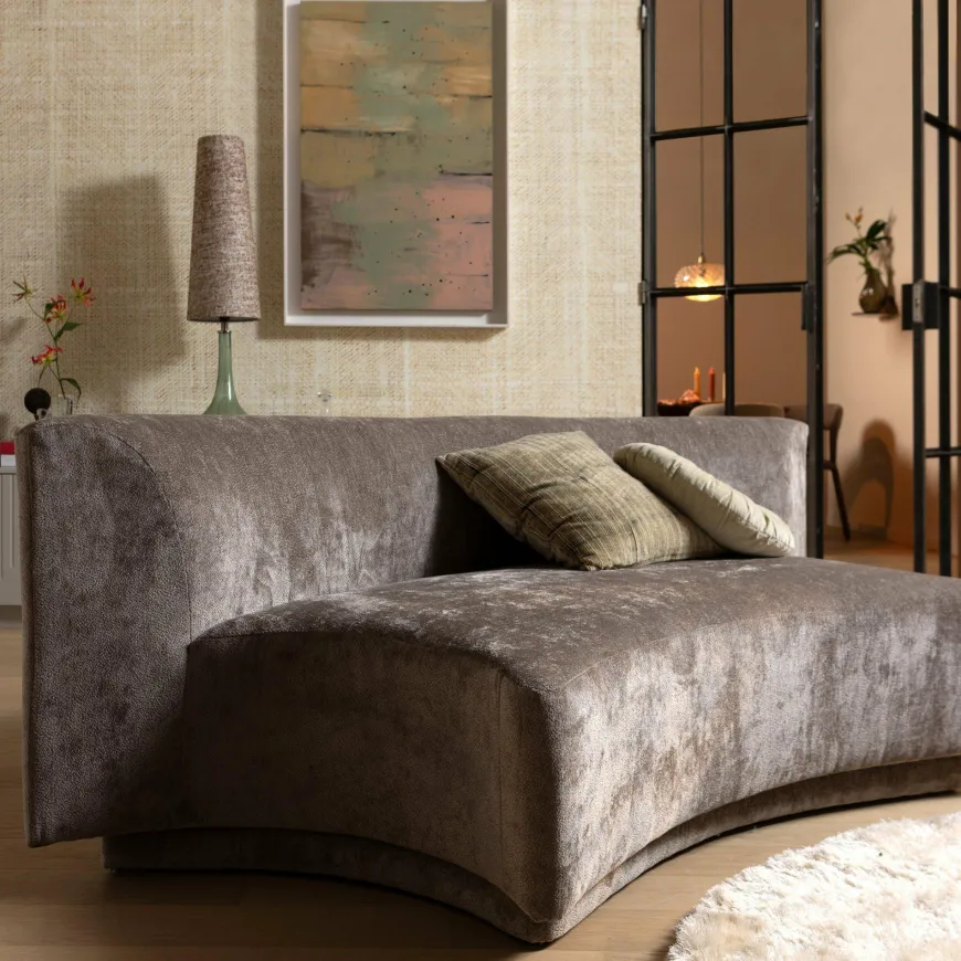 Woood Popular 2-zits bankje taupe