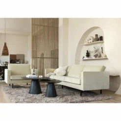 Woood Posture salontafel hout zwart ø120cm