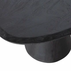 Woood Posture salontafel hout zwart ø120cm