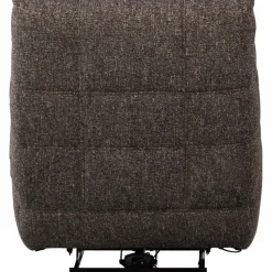 Woood Relaxfauteuil Hein melange antraciet/bruin