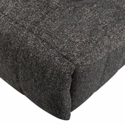 Woood Relaxfauteuil Hein melange antraciet/bruin