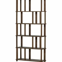 Woood Riss boekenkast eikenhout naturel 186x90cm