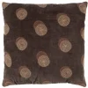 Woood Riv Kussen Fluweel Espresso 45x45cm
