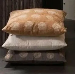 Woood Riv Kussen Fluweel Toffee 45x45cm