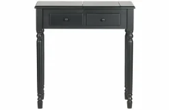 Woood Romy Hal/kaptafel Hout Zwart