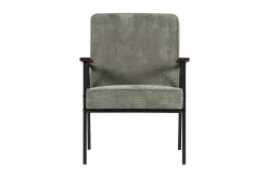 Woood Sally Fauteuil Vergrijsd Groen