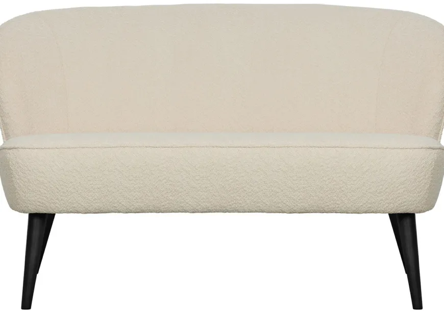 Woood Sara Bankje Bouclé Creme