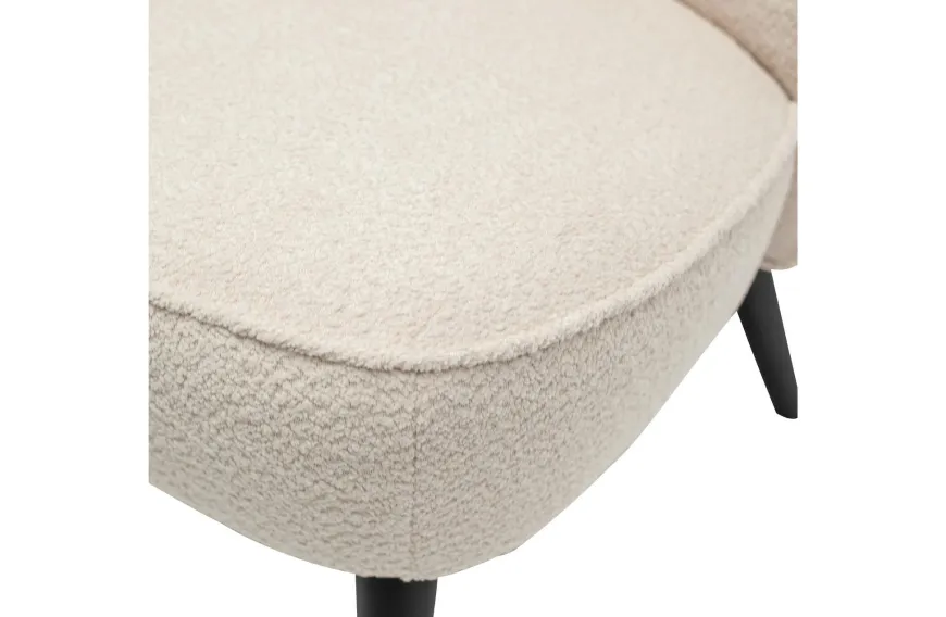 Woood Sara Bankje Bouclé Creme